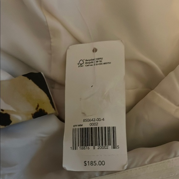 NWT 💯 Silk floral two-way  knotted vacation resort Banana Republic Dress - Picture 3 of 8